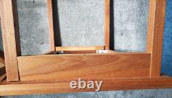 2 Vintage Ceramic Tables Scandinavian Teak Furniture Danish Design Tables 1960s