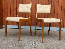 5x Designer Dining Room Chairs Vintage 60s Mid Century Danish 60er C