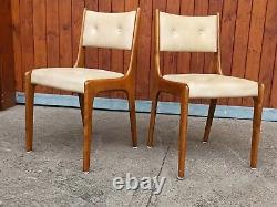 5x Designer Dining Room Chairs Vintage 60s Mid Century Danish 60er C