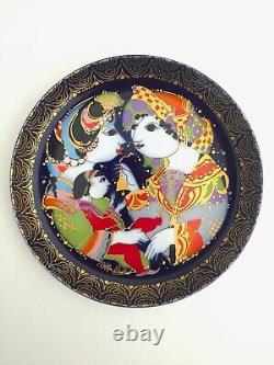 Bjorn Wiinblad MID Century Modern Rosenthal Porcelain Aladdin Decorative Plate