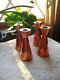 Danish Mid-century Modern Mcm (4) Copper Candle Holders E Dragsted Denmark