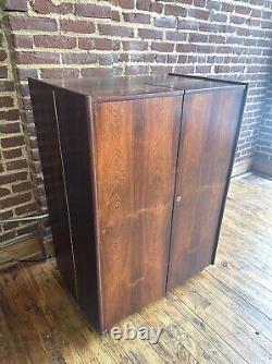 Danish Mid Century Modern Rosewood Magic Box Desk by Mummenthaler &Meier Norway