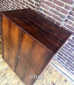 Danish Mid Century Modern Rosewood Magic Box Desk by Mummenthaler &Meier Norway