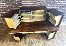 Danish Mid Century Modern Rosewood Magic Box Desk by Mummenthaler &Meier Norway