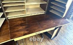 Danish Mid Century Modern Rosewood Magic Box Desk by Mummenthaler &Meier Norway