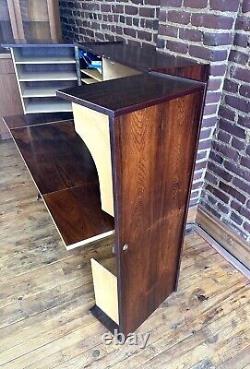 Danish Mid Century Modern Rosewood Magic Box Desk by Mummenthaler &Meier Norway