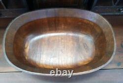 Danish Mid-Century Teak Oval Serving Bowl