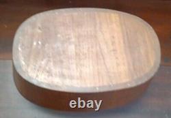 Danish Mid-Century Teak Oval Serving Bowl