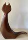 Danish Modern Teak Cat P. Broste Denmark J Bentsen 1960s Mid Century Modern Rare