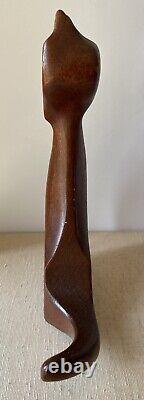 Danish Modern Teak Cat P. Broste Denmark J Bentsen 1960s Mid Century Modern RARE