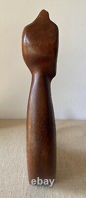 Danish Modern Teak Cat P. Broste Denmark J Bentsen 1960s Mid Century Modern RARE