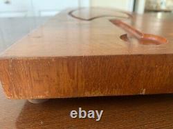 Digsmed Mid Century Danish Modern Large Teak Fish Wall Hanging or Serving Tray