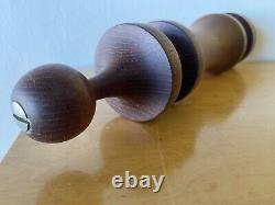 Laurids lonborg Rare 11 Pepper Mill Turned Wood Teak MID CENTURY Danish Modern