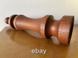 Laurids lonborg Rare 11 Pepper Mill Turned Wood Teak MID CENTURY Danish Modern