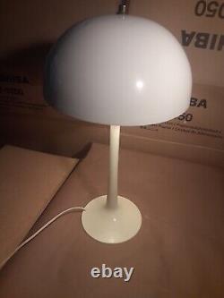 MID Century Danish Modern Panton Panthella Lamp Plastic Tulip Base/ Enamel Shade