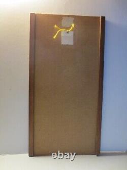 Original Mid-Century Danish Modern Wall Plaque With Musical Instruments