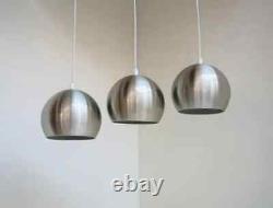 Set of 3 pendants Danish design Funky Mid Century Modern