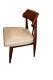 Solid Walnut Mid Century Danish Modern Side Chair By Jasper Chair Co