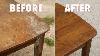 The Filthiest Mid Century Table Gets Refinished Furniture Restoration U0026 Repair