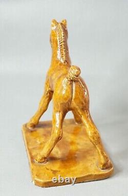 VTG Mid-Century Danish Scandinavian Ceramic Horse Figurine Sculpture Kurt Bernth