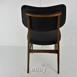 Vintage Dining Chair Mid Century Modernist Danish Modern era Van Teeffelen Larss