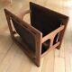 Vintage Wood Mid Century Modern Mcm Danish Magazine Holder Rack