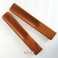 Vntg 60s Teak Salad Tongs MCM Dansk Danish Mid Century Modern JHB Scandinavian