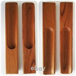 Vntg 60s Teak Salad Tongs MCM Dansk Danish Mid Century Modern JHB Scandinavian